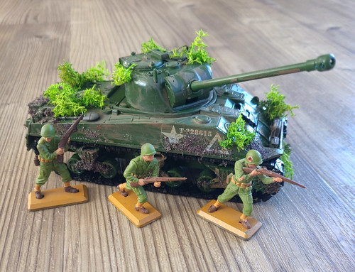 Airfix tank ww2 usa - airfix,