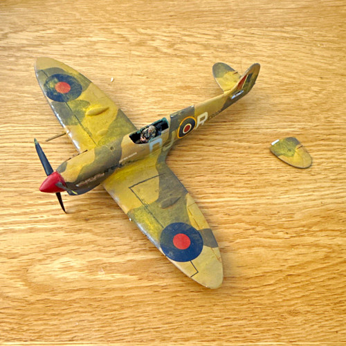 Pre built painted - painted, aircraft
