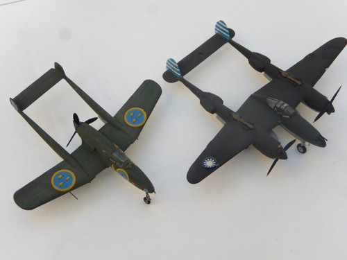 Scale assembled made - 1:72,